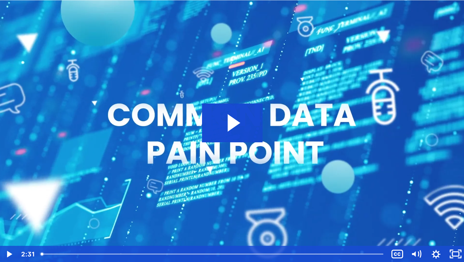 Common Data pain point