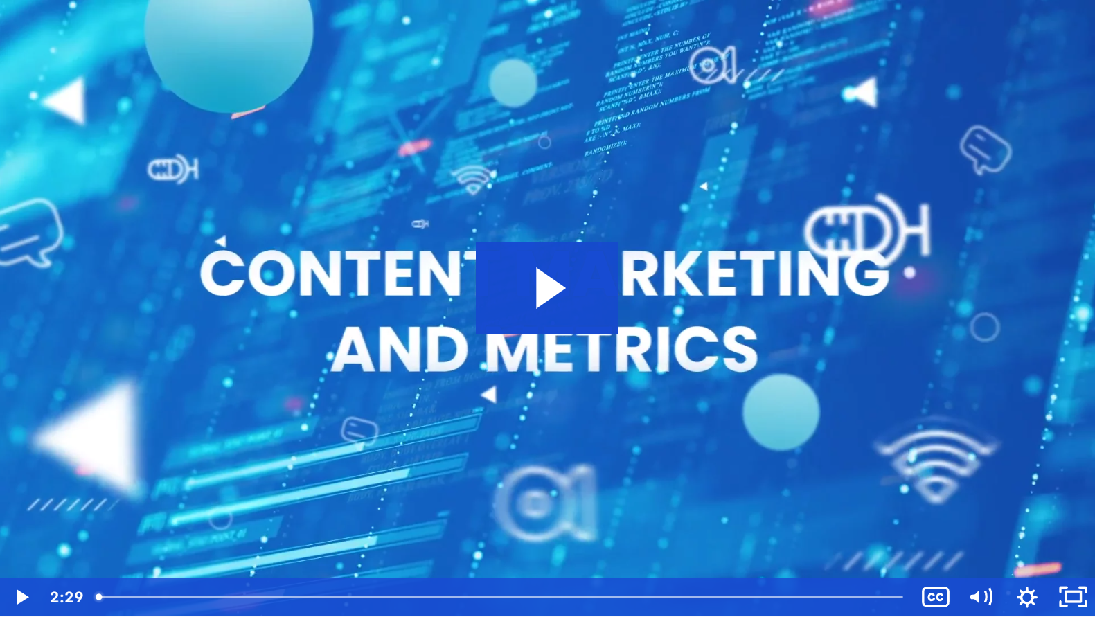 content marketing and metrics